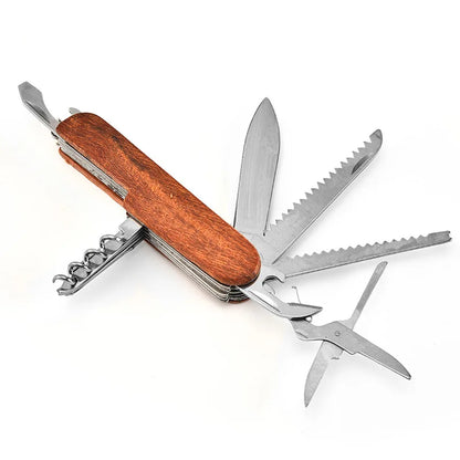 10 Pcs Pocket Knife Multi-tool Knives Father's Day Gifts for Men Wedding Groomsmen Gift Anniversary Gift