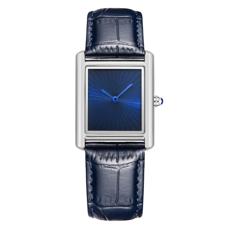 New Elegant Watches for Women and Men Fashion Leather Strap Waterproof Quartz Wristwatches Couple's Watches Gifts Drop Shipping