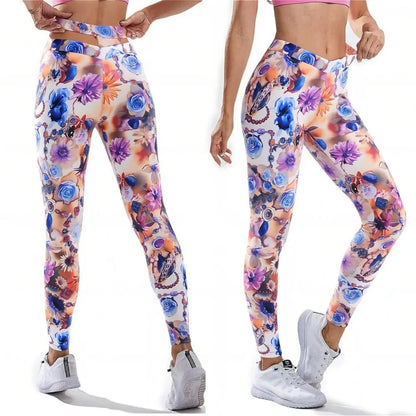 Yoga Fitness Women Leggings High Waist Tights Gym Workout Running Stretchy Sexy Butt Liftting Casual Skinny Pants