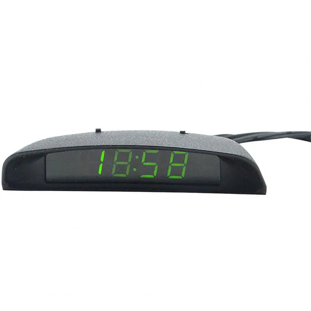 Electronic Clock Contracted Car Digital Clock Practical Car Digital Clock LED Vehicle Clock Sturdy Vehicle Clock for Driver