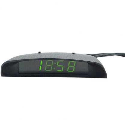 Electronic Clock Contracted Car Digital Clock Practical Car Digital Clock LED Vehicle Clock Sturdy Vehicle Clock for Driver