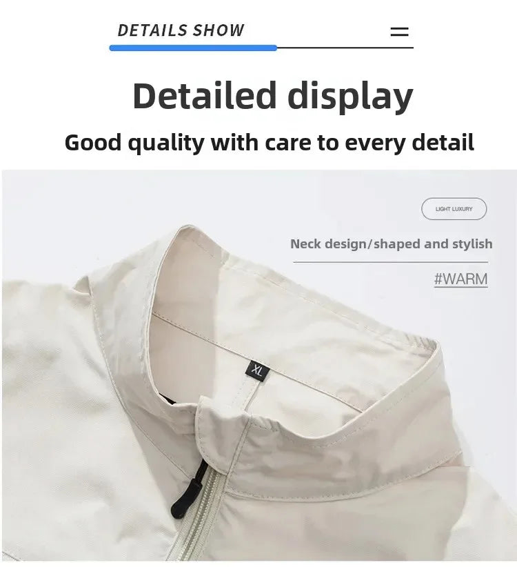 Smart Air Conditioned Jacket with Four Hole Fan Clothing Men's Outdoor Fishing Sun Protection Uniform Labor Protection Workwear