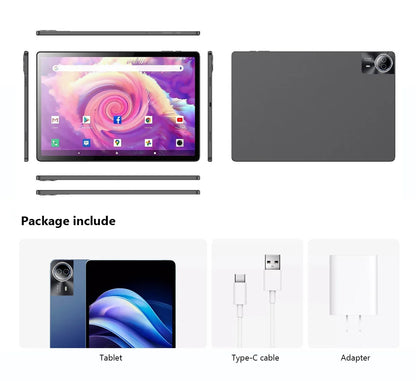 Mpad15 14 Inch Big Screen Android 15 Tablet PC 16gb+512GB Phone Call 5G WIFI Kids Pad tablet For Educational Online Class