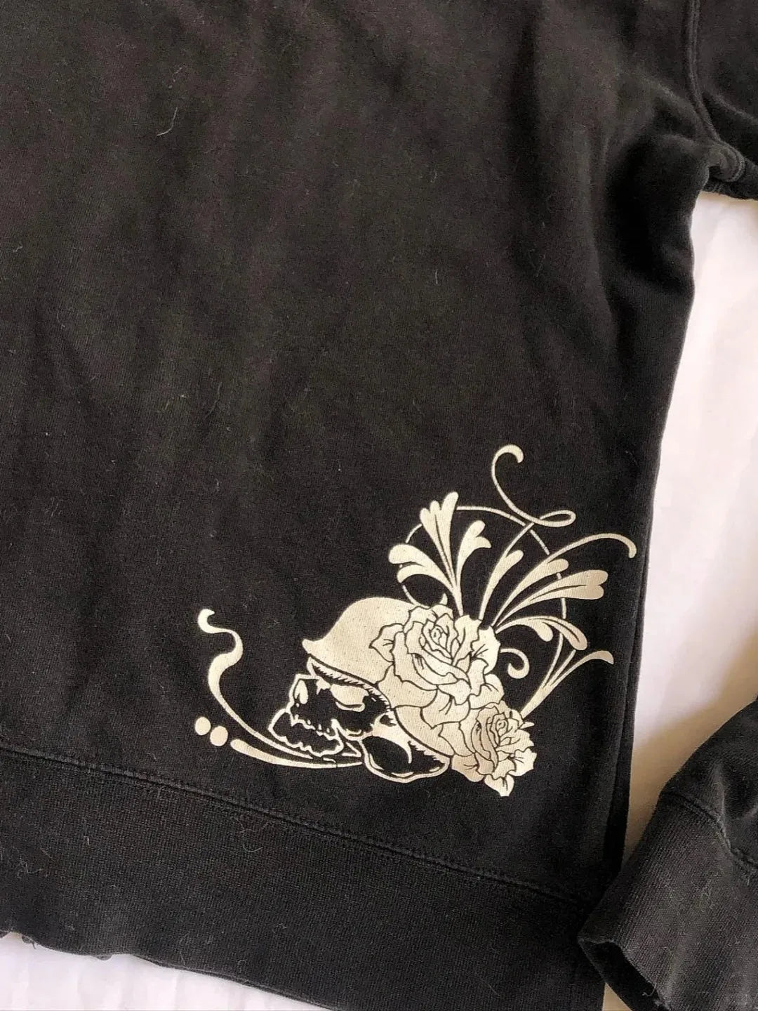 Y2K Vintage Floral Zip-Up Hoodie