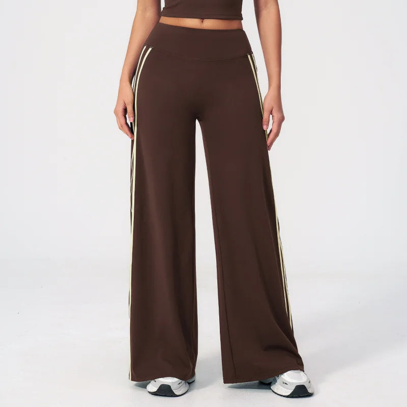 Yoga Pants Gym Workout Flared Leggings Women Fitness Bell-bottoms High Waist Wide Leg Female Push Up Sports Tights Yoga Leggings