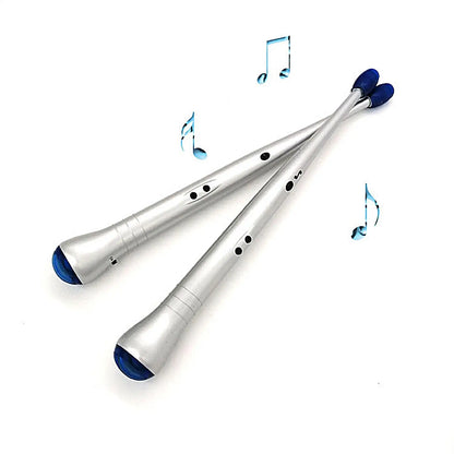 Electronic Air Drum Sticks With LED & Rhythm Sound Wireless Motion Sensor Drumsticks For Kids & Adults, Fun Musical Toy