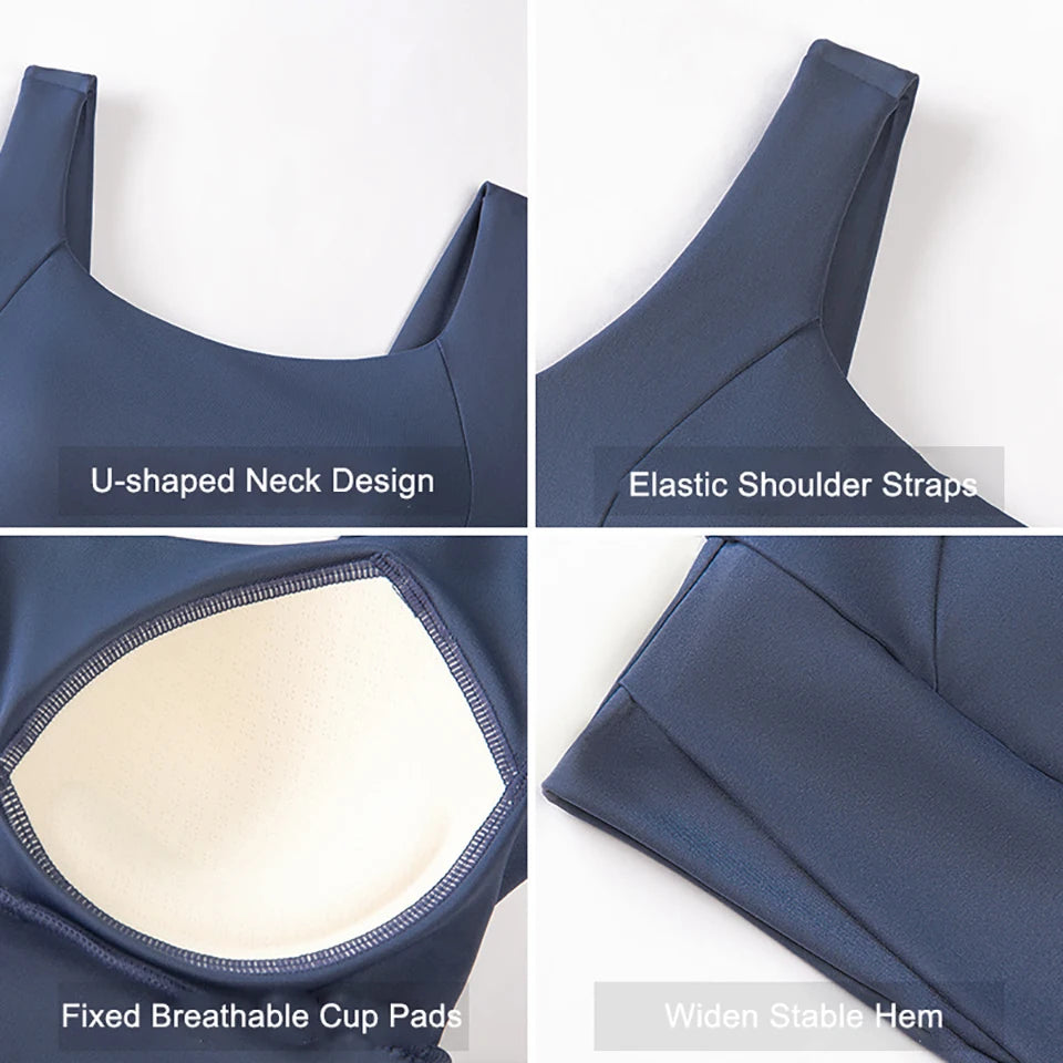 High Impact Racerback Padded Sports Bra