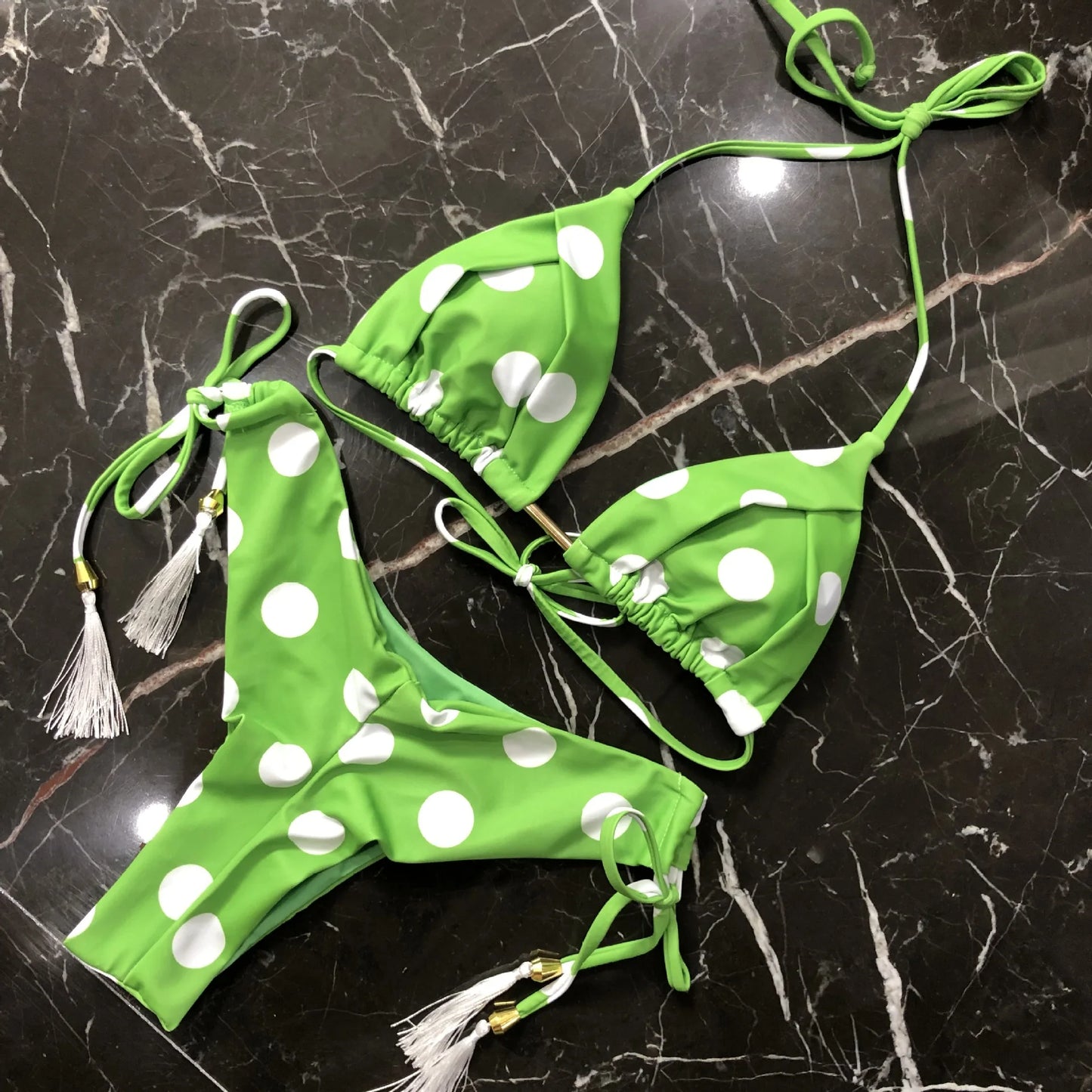 Women's Printed Bikini Beach Holiday Trio