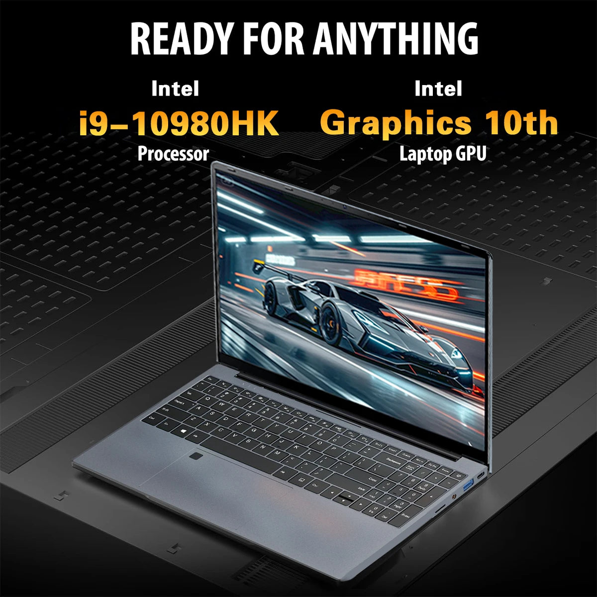 2026 Windows 11 Pro 15.6" Laptop Intel Core i9 10980HK 16GB RAM 1TB 2TB SSD Office Gamer Laptops Fingerprint UnIock Notebook PC