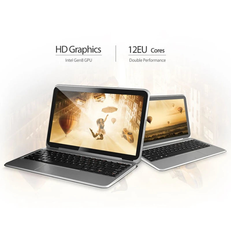 11.6" Tablet PC Flexx 11A 2GB DDR+64GB With Docking Keyboard  Windows 10 x5-8300 CPU 1366*768 IPS Dual Cameras HDMI-Compatible