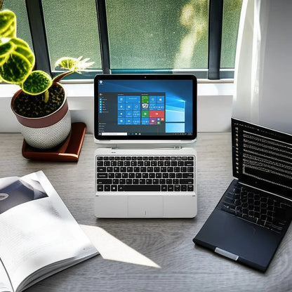 11.6" Tablet PC Flexx 11A 2GB DDR+64GB With Docking Keyboard  Windows 10 x5-8300 CPU 1366*768 IPS Dual Cameras HDMI-Compatible