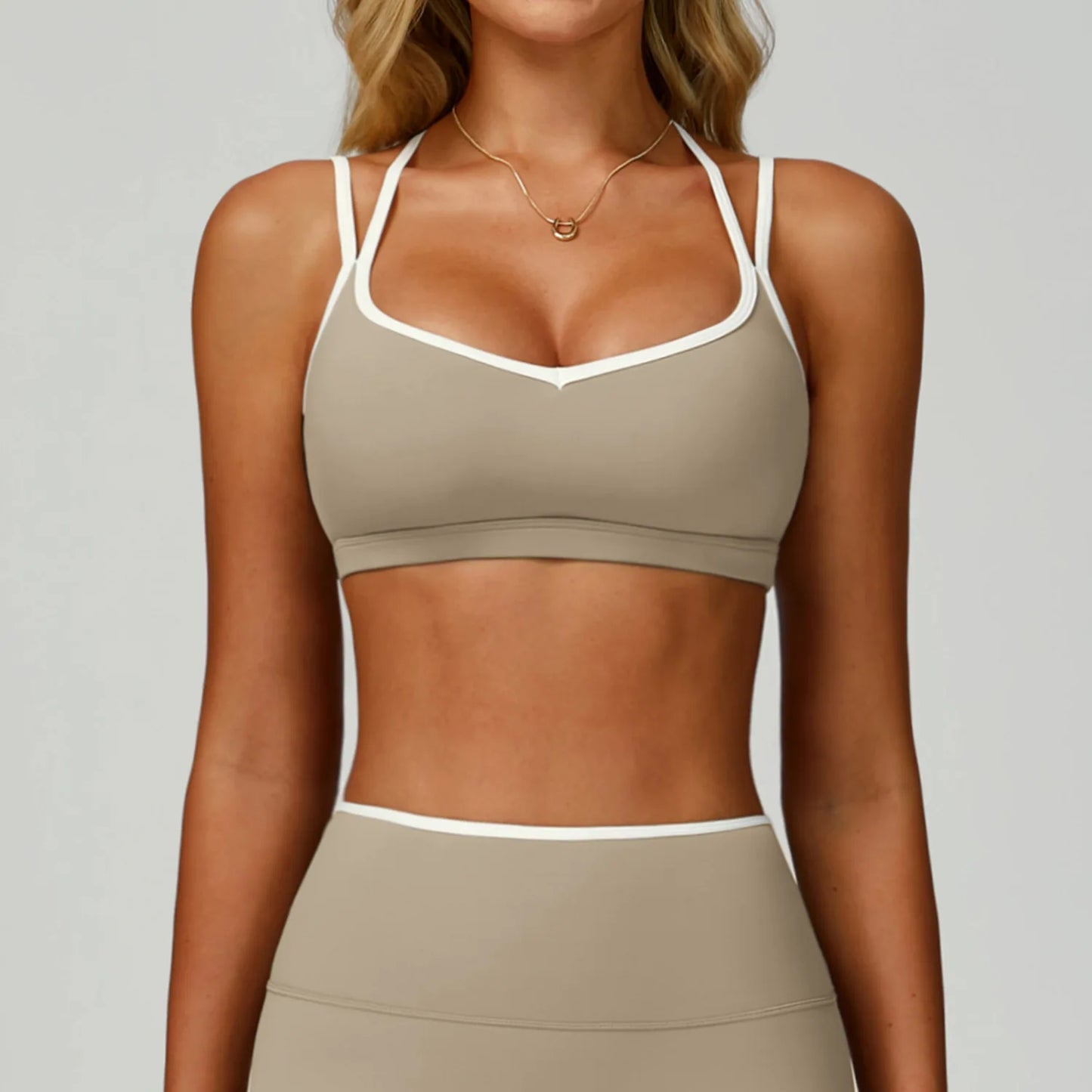 Shockproof Push Up Seamless Yoga Bra