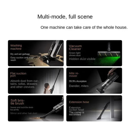 NEW Dreame Double Roll Floor Wash H30 Pro Plus Mix Home Hot Water Sterilization, Cleaning, Dragging, and Vacuum Cleaner