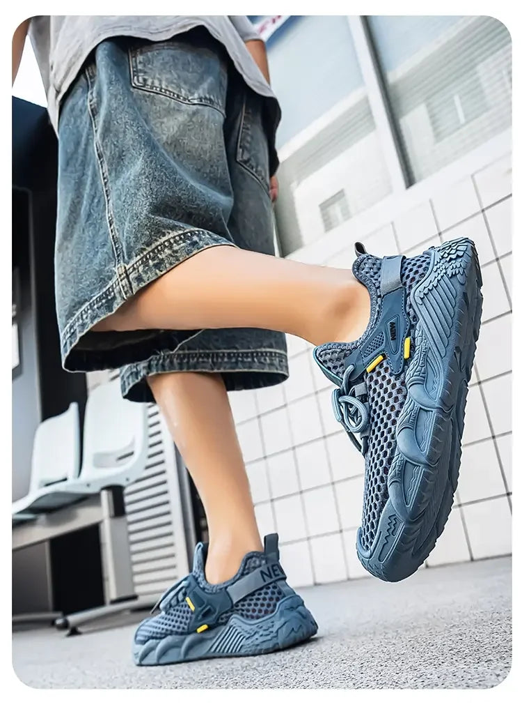 Neighborhood Sports Sneakers, Shock Absorbing Sole for Community Ball Games, Field Workout and Easy Weekend Outdoor Relax