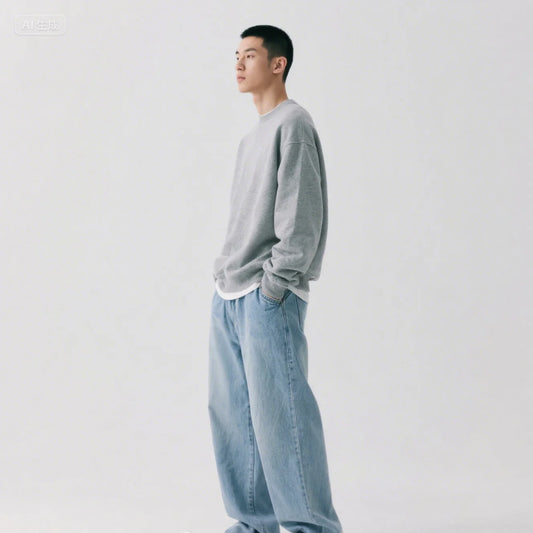 Baggy Korean Streetwear Jeans
