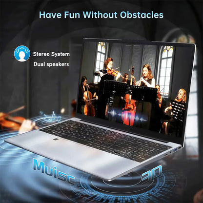 2026 Gaming 15.6"Laptop Intel Core i9 10980HK/i9 9900U Computer 16GB RAM 1TB 2TB 1920*1080 Fingerprint Unlock Backlit Windows 11