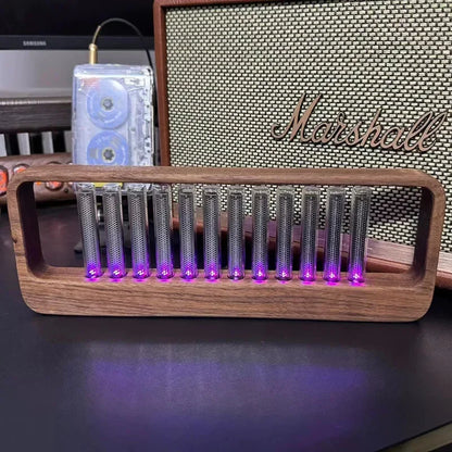 Electronic Music Rhythm Spectrum Lamp LED Pickup Spectrum Lamp Glow Tube  Desktop Decoration Gift