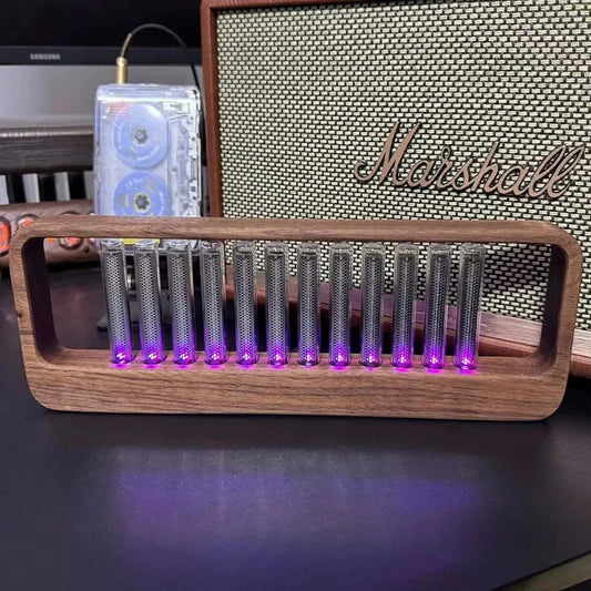 Electronic Music Rhythm Spectrum Lamp LED Pickup Spectrum Lamp Glow Tube  Desktop Decoration Gift
