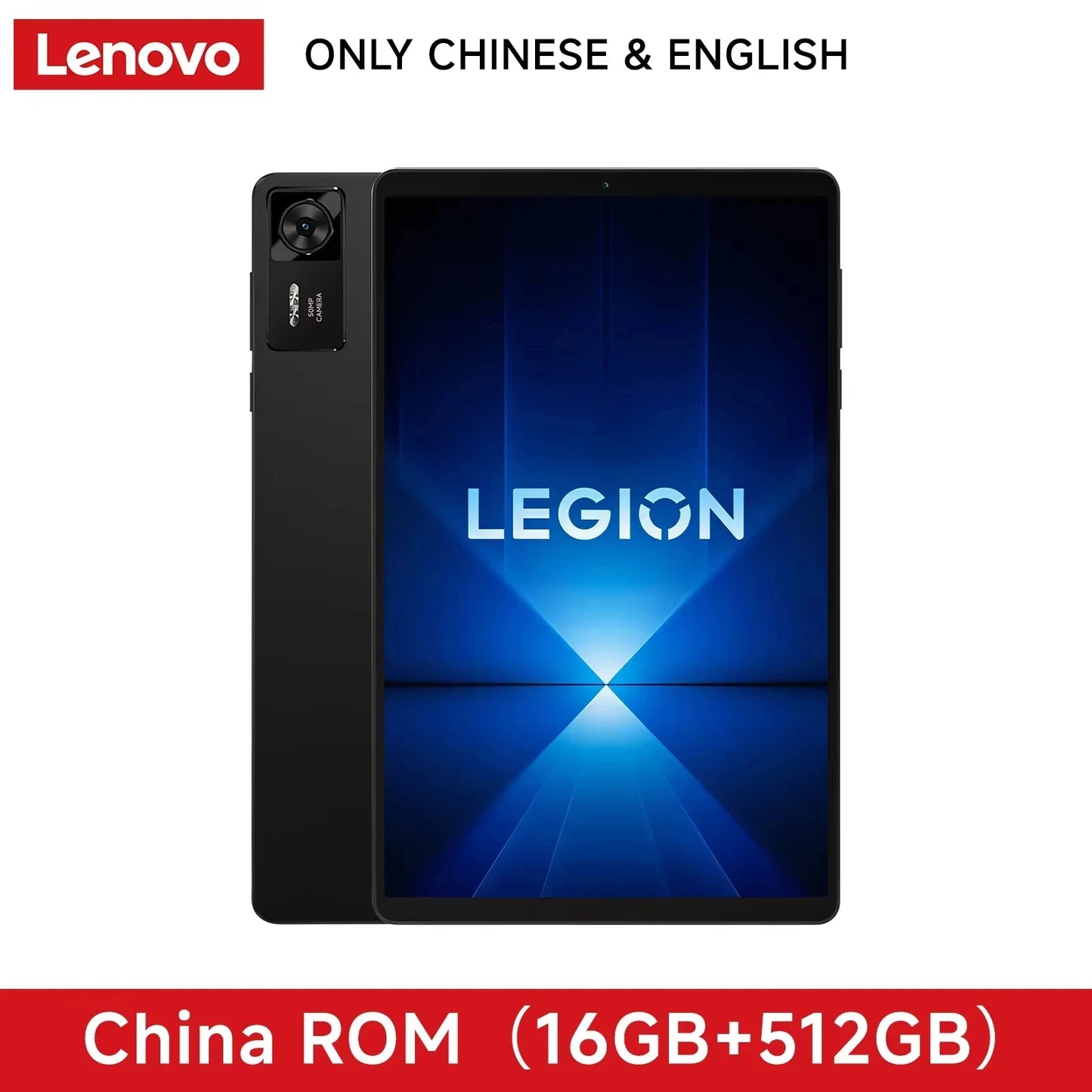 Original Lenovo Legion Y700 4th Gen 256GB 512GB Snapdragon 8 Elite 8.8" 165Hz Display 7600mAh 68W Charging Gaming Tablet PC