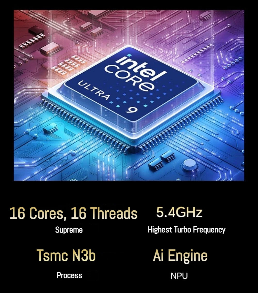 HONOR MagicBook Pro 14 Laptop Intel Core Ultra 5 225H 32GB 1TB 14.6" Inch 3.1K 120Hz Gamer Computer PC Notebook Ultrabook