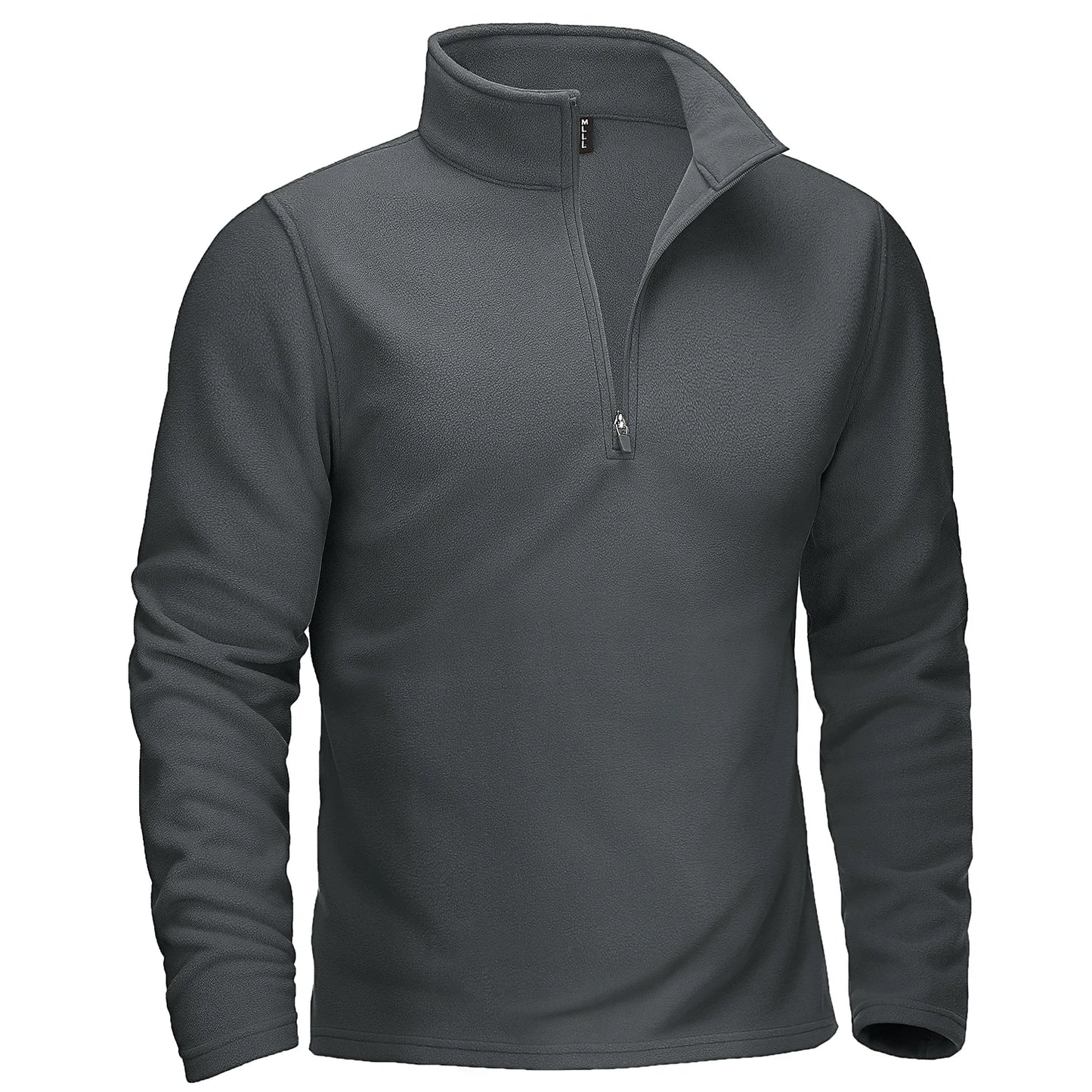 TACVASEN Quarter-Zip Pullover Tops Mens Turtleneck Fleece Sweatshirts Casual Warm Sweater Athletic Running Sports Hoodie Shirts