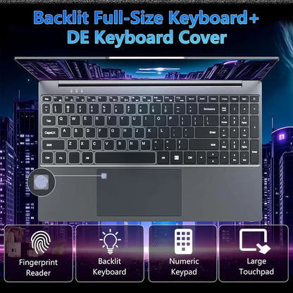2026 15.6" Gaming Laptop Computer Intel Core i9 10980HK Windows 11 Pro PC Gamer 16GB RAM 1/2TB SSD Notebook PC Portable Laptops