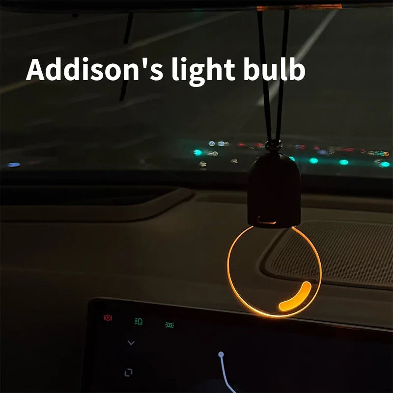 【 Warm Lamp 】 Automotive Atmosphere Light Automatic Sensing Automotive Pendant 2026 New Night Light Automotive Decoration