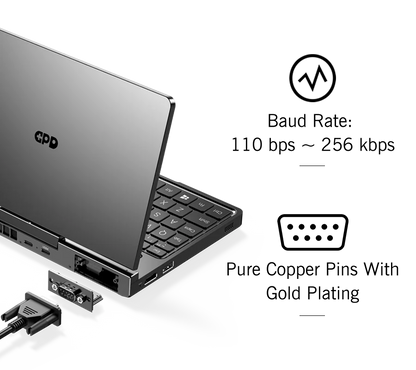 New 2025 version! GPD Pocket 4 8.8-inch AMD Ryzen AI 9 HX 370/8840U 64GB RAM 2TB NVMe Mini Laptop Computer for business