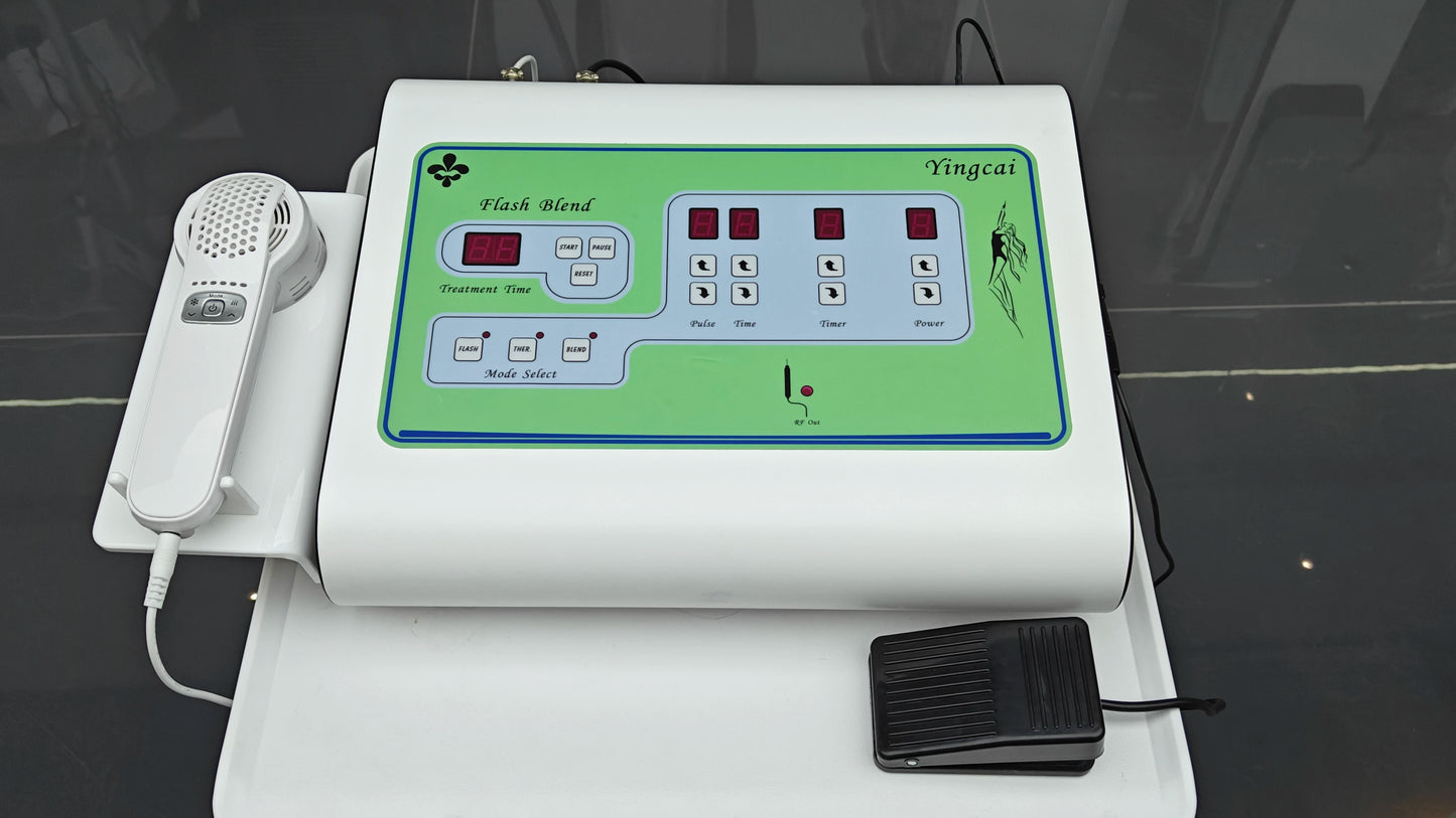 2 in 1 Electrolysis Hair Removal Machine Painless Permanent Hair Remove Machine for Women Men Bikini Body Home Salon Use