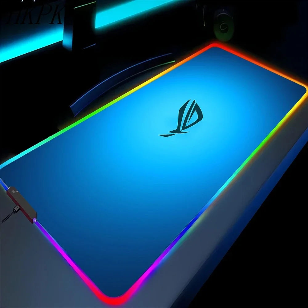 Black Mouse Pad, Gaming Mouse Pad, Anime Gaming Pad, Gaming Rug, Computer XXL Cute Mouse Pad, Large Gaming Keyboard Rug.
