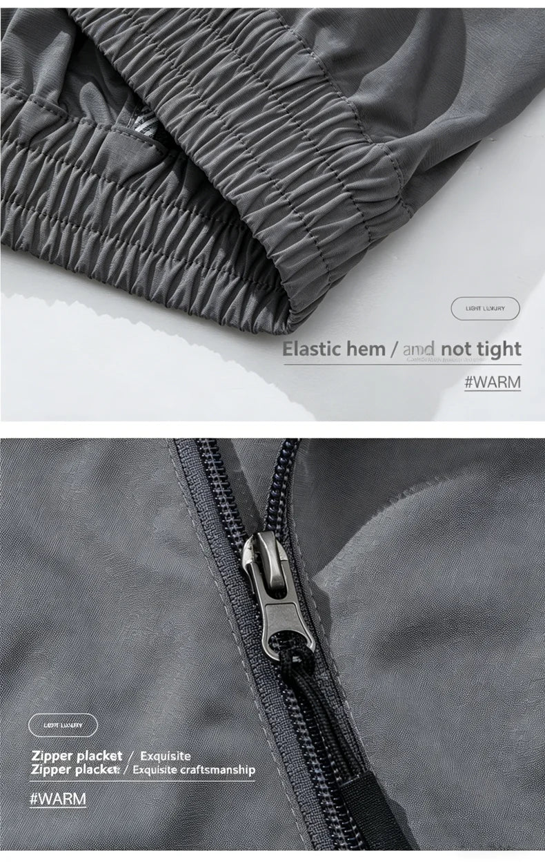 New men's smart cooling workwear with built-in fans, 360° circulating airflow, lightweight and breathable, suitable for hiking,