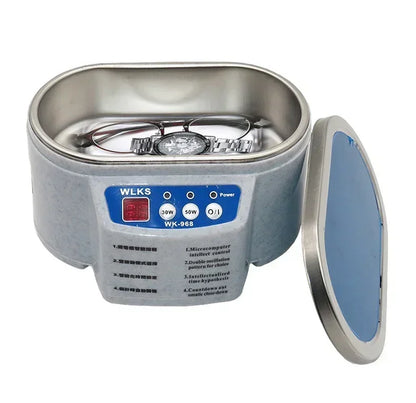 30/50W Ultrasonic Cleaner Sonicator Bath 40Khz Degas for Watches Contact Lens Glasses Denture Teeth Electric Bath for Jewelry EU