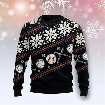 Ugly Christmas Sweater Women Men 3d Print Autumn Winter Pullover Cartoon Pattern Men Clothing New Casual Daily Wear Sweatshirts