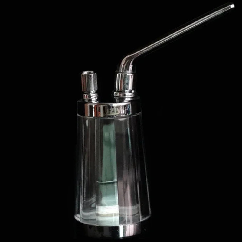 2022 New  Popular Bottle Water Pipe Portable Mini Hookah Shisha Tobacco Smoking Pipes Gift of Health Metal Tube Filter smoke