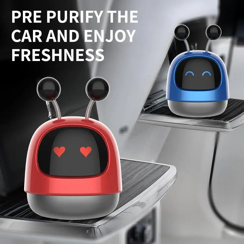 Car Air Freshener Auto Creative Anime Shaking Robot Air Vent Decoration Center Console Outlet Aromatherapy Automotive Interior