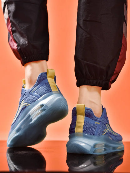 High Quality Sneakers Male Trend Black Platform Basketball Shoes Men Casual White Sport Walking Sneakers Men's Trainer 2025