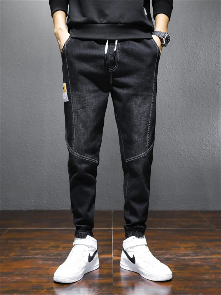 Harem Baggy Moto Jeans
