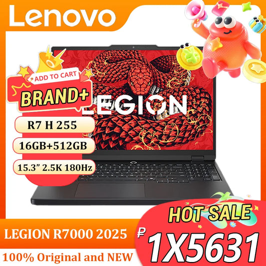 Lenovo LEGION R7000 2025 R7 H 255 RTX5050 16+512GB 15.3inch 2.5K 180Hz Game