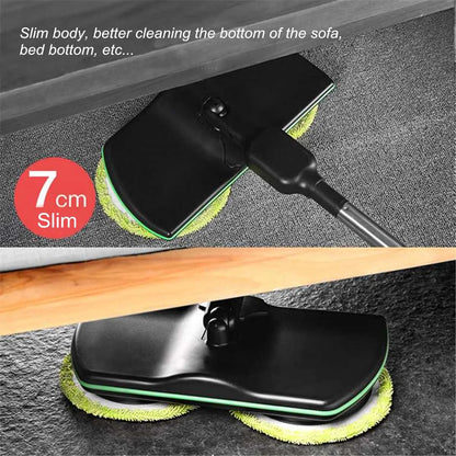 Handheld Wireless Electric Mop Floor Washer Electric Mop Wireless Rotating Rechargeable Floor Wiper Cordless  Sweeping