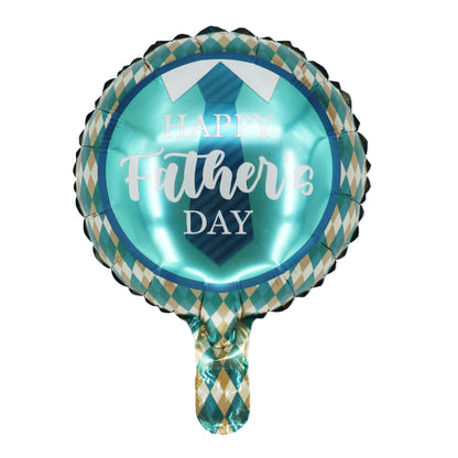 10pcs 10inch Happy Father's Day Foil Balloons Fathers Day Spanish Te Amo Papa Air Globos For Father Birthday Party Decorations