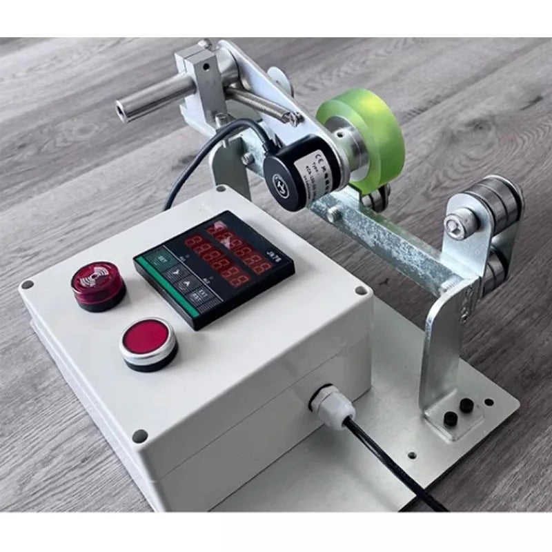 Electronic Digital Meter Electronic Encoder Digital Length Counter Meter Wheel Roll Length Measuring Meter Testing Equipment