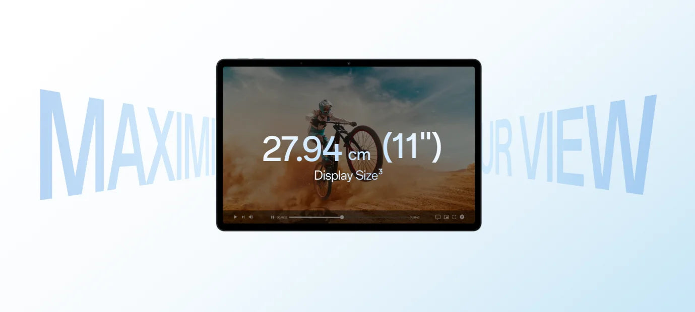 2025 OnePlus Pad Lite Global Version Tablet 11" Eye Care Display Quad Speakers 9340mAh Battery Bluetooth 5.4 OxygenOS 15
