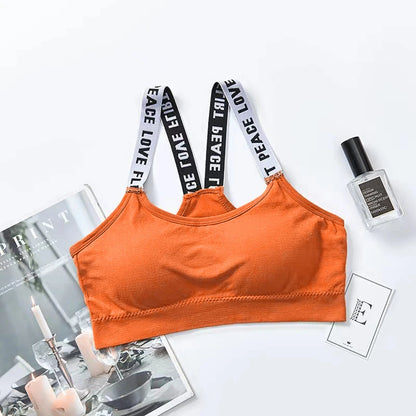 Sexy Push Up Padded Gym Vest Sports Bra