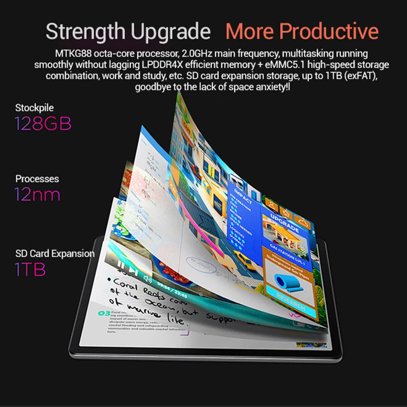 Global Rom Lenovo Tab K10 M11 8GB 128GB MTK Helio G88 Android 13 Tablet 11'' 90Hz Display WIFI LTE  GPS PAD Battery 7040mAh