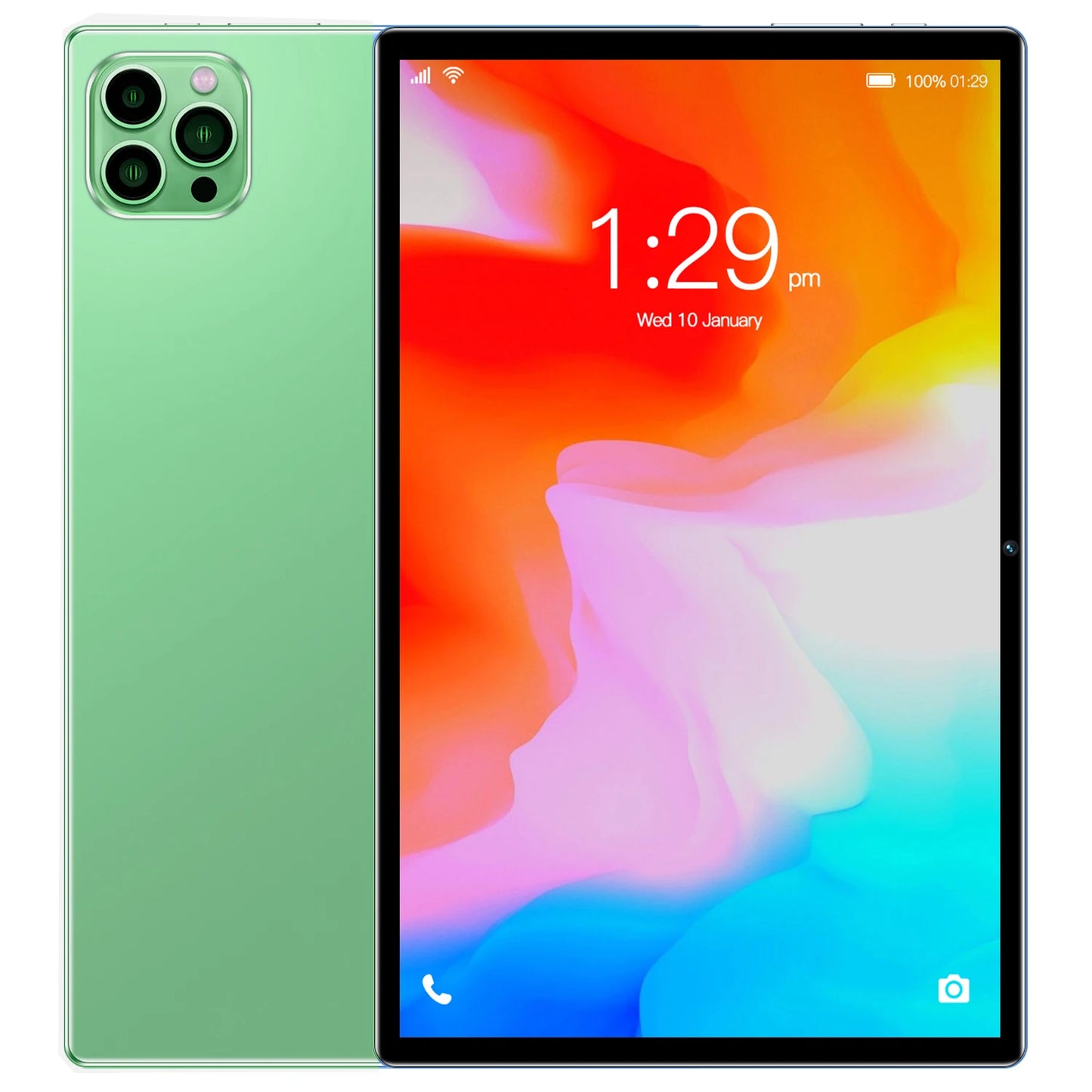 New Android 10.1 Inch Tablet Pc Octa Core 4GB RAM 64GB ROM WiFi Bluetooth Dual SIM 3G Phone Call Tablets 6000mAh Android 13.0