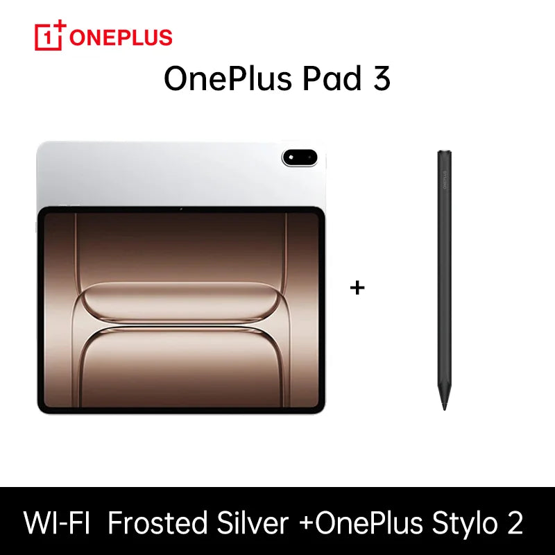 Global Version OnePlus Pad 3 Snapdragon 8 Elite 13.2inches 144Hz Screen 12140mAh Battery 13MP Rear Camera 8 Speakers 80W Charge