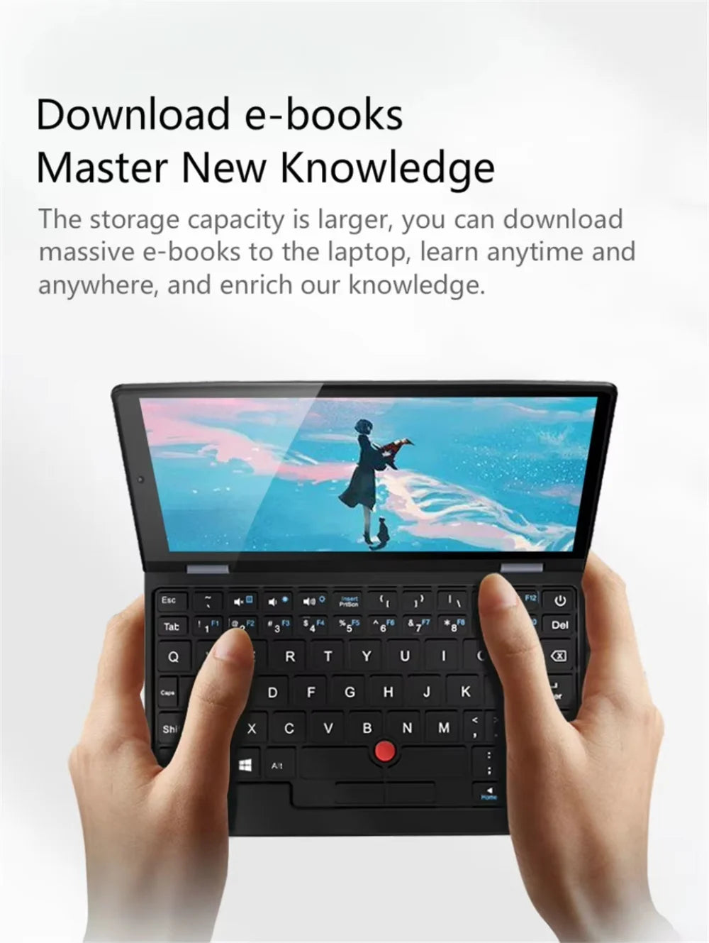 Mini Laptop IPS Touch Screen Intel N95 CPU 16GB+256GB Netbook PC