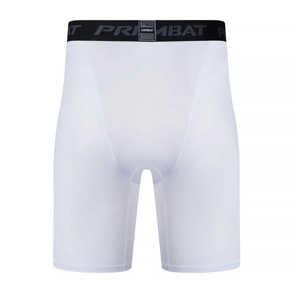 2023 New Crossfit Compression Gym Shorts Men Quick-drying Workout Fitness Leggings Shorts Running Bottom Sports Tights for Men