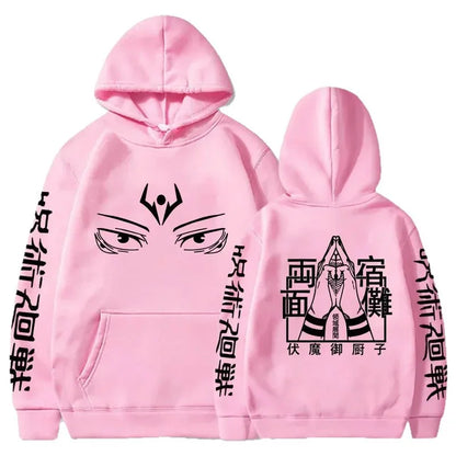 Hoodies New Japanese Anime Graphic Printing Sweatshirts for Men Womnen Hip Hop Casual Autumn Winter Fleece Streetwear Tops