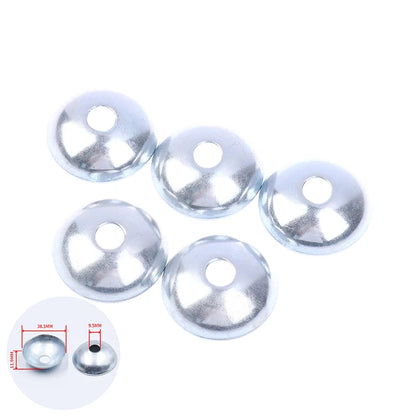 5PCS Gym Cable Steel Wire Rope Accessories for Cable Machine Fitness Equipment Exercise Metal Limit Ball Terminals Gasket